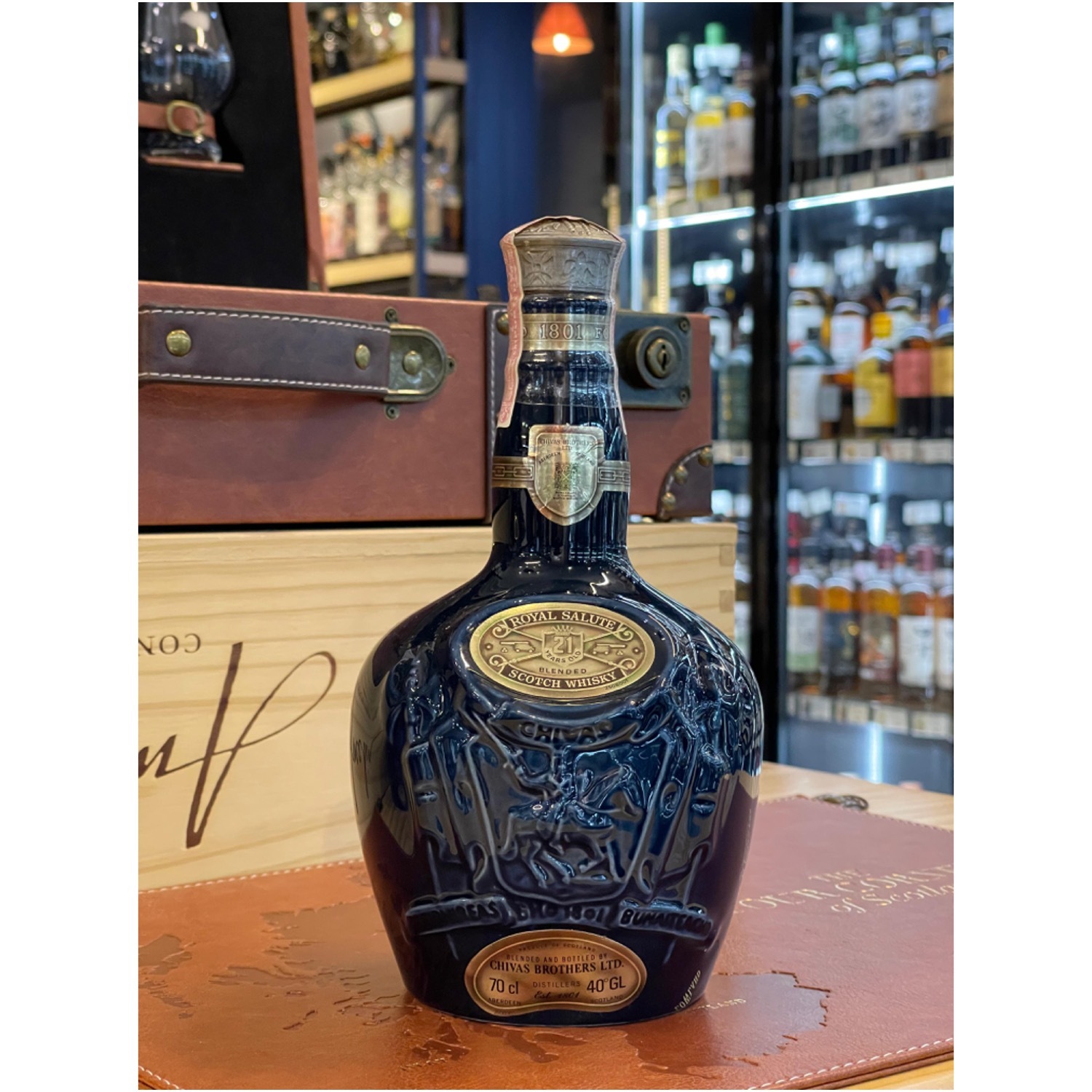 Royal Salute 21Y 1980-90's Blue (Sapphire)