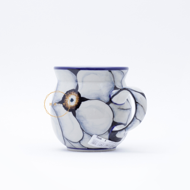 胖胖杯-小 -250ml- 木蘭花-灰藍