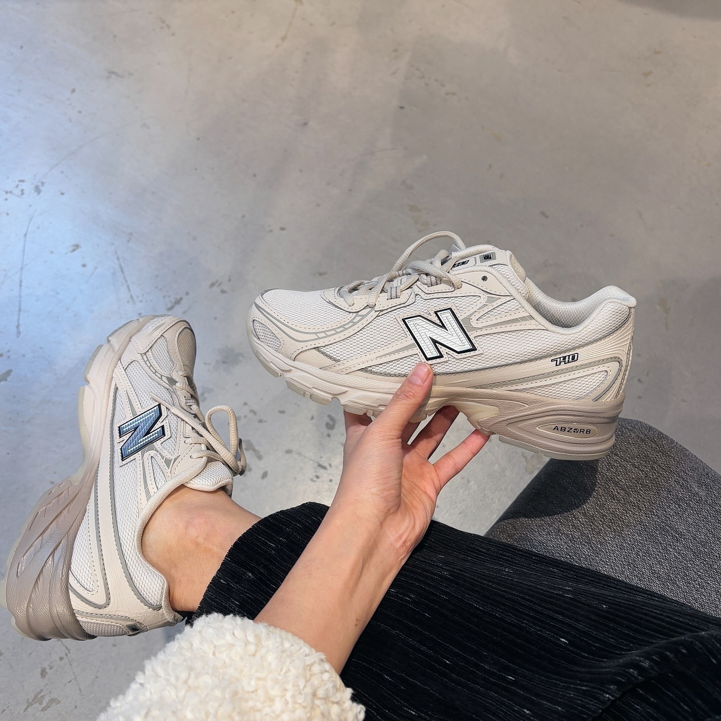 New Balance 740 淡奶茶 漸層 摩卡色 復古 慢跑鞋 U740LN1