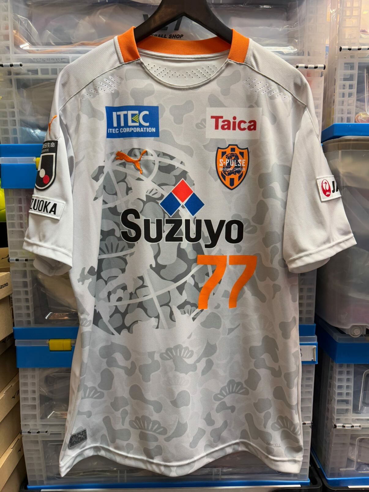 2020 清水心跳 作客球衣 #77 PICAL (USED , 9/10)