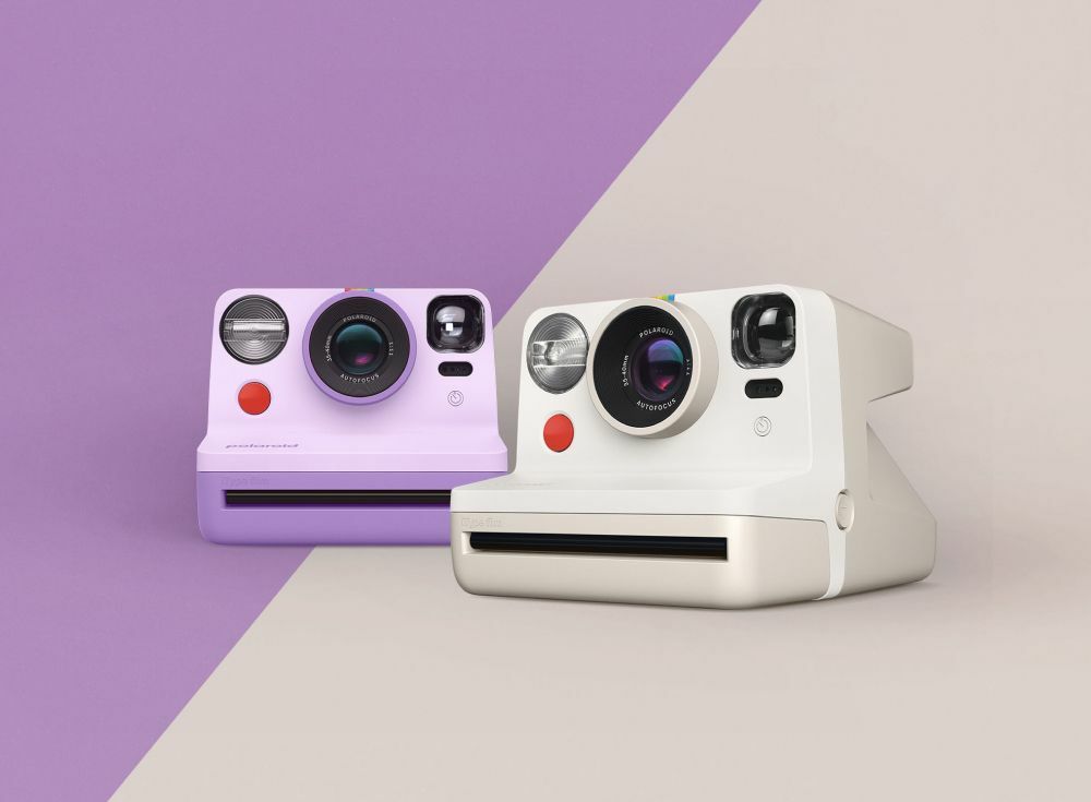 現 貨｜【全新復古白色/紫色】Polaroid Now Generation 2 i-Type Instant Camera 即影即有相機【香港行貨】