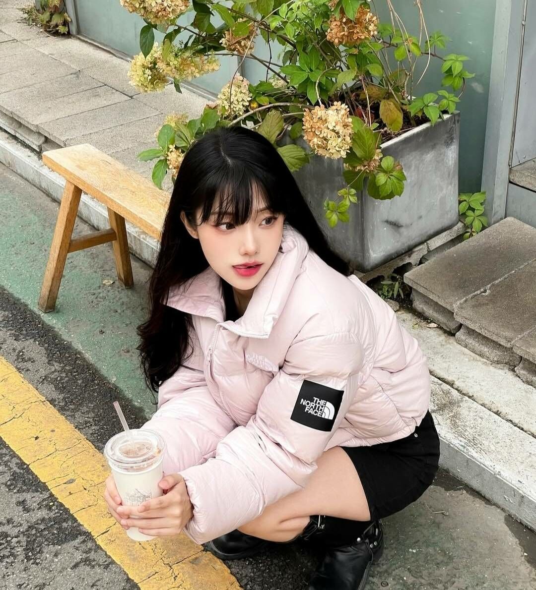 【代購】 THE NORTH FACE 北臉 白標 女款 NUPTSE RDS 粉色羽絨外套 NJ1DQ85L