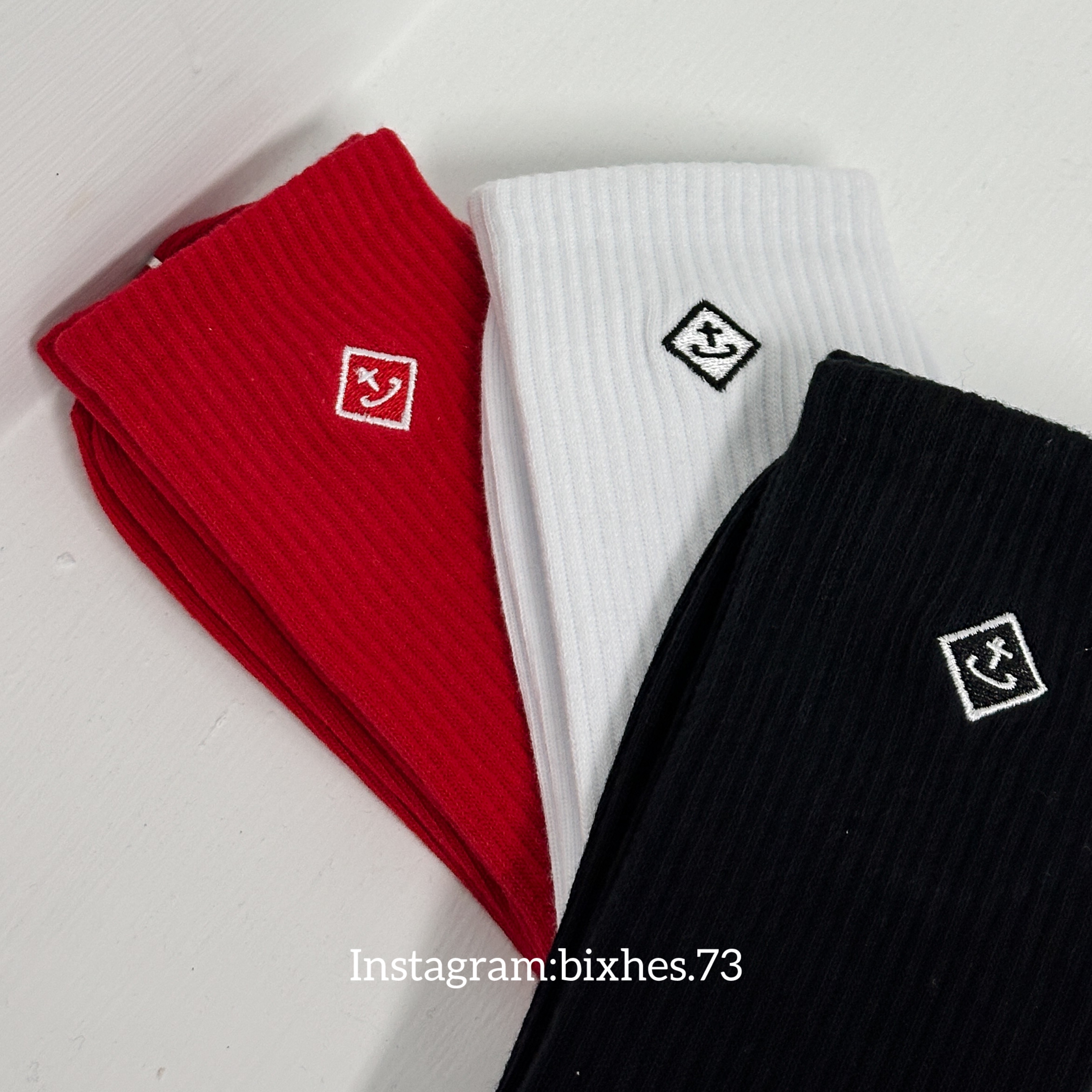 BIXHES LOGO品牌長襪(N00020)