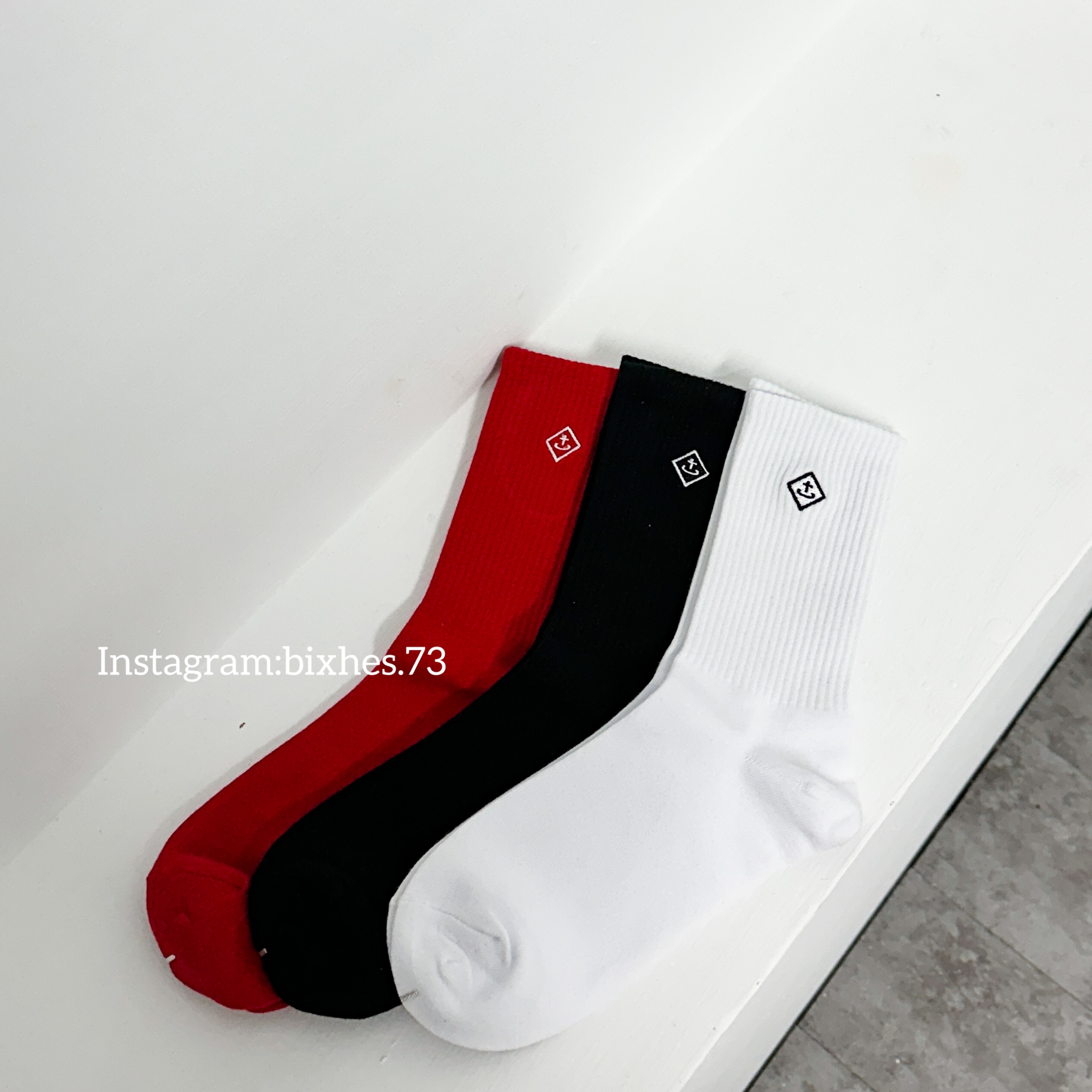 BIXHES LOGO品牌長襪(N00020)