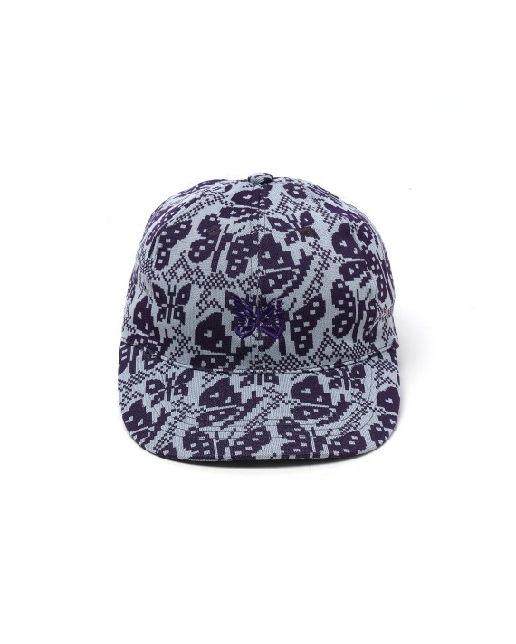 【Focus Store】預購 NEEDLES Logo baseball cap "Lilac" 藍紫色 滿版棒球帽