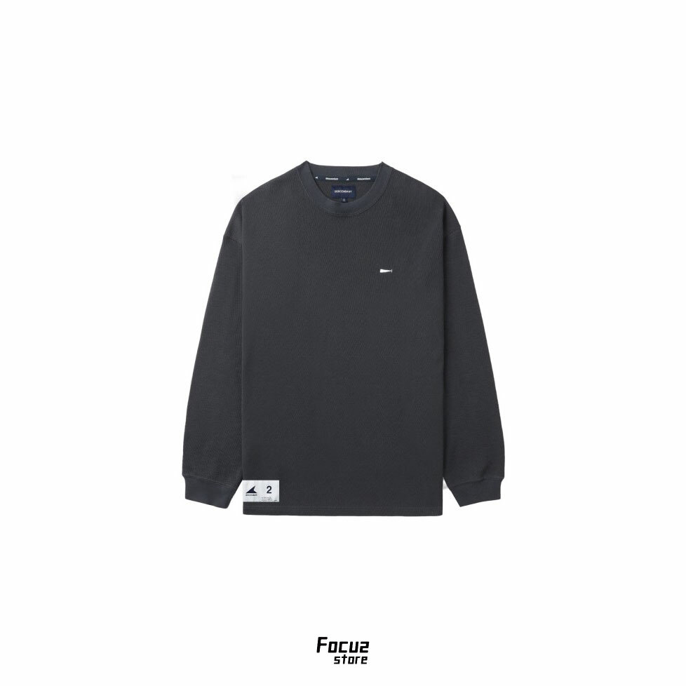 【Focus Store】預購 DESCENDANT Logo sweatshirt "Dark Grey" 深灰 衛衣