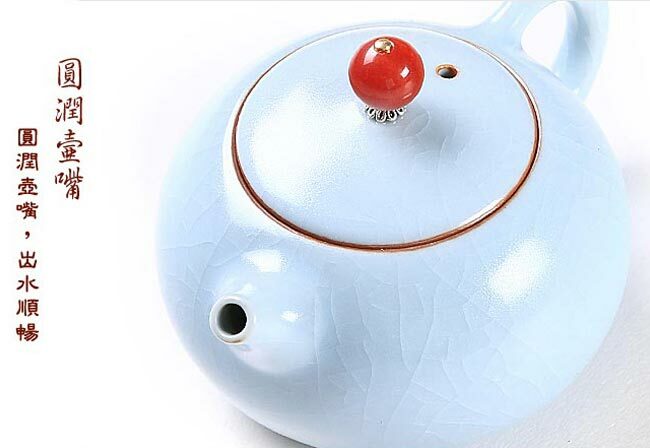 鹿港窯禮品館│五大名窯長方茶盤旅行茶組