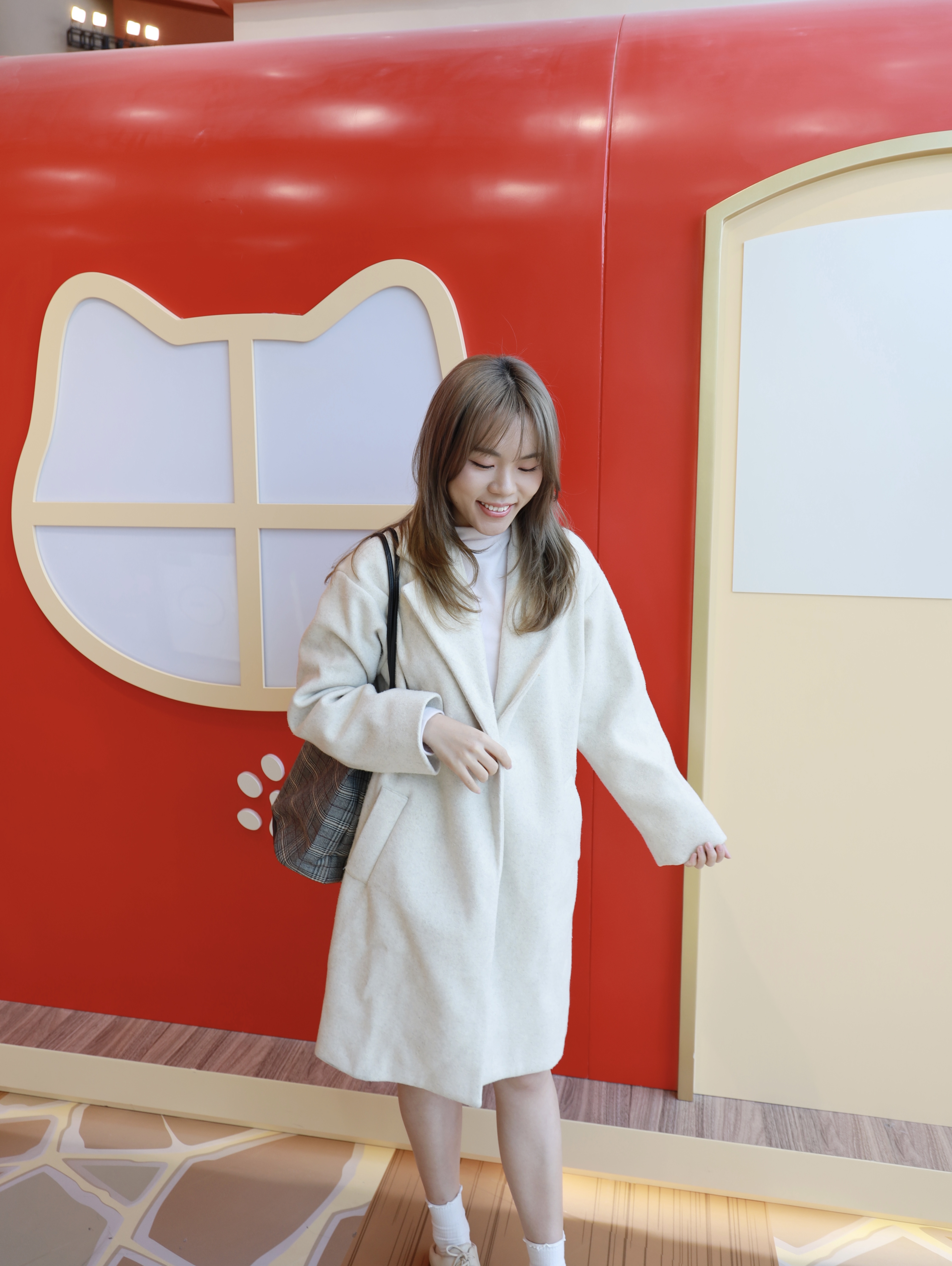 ||TO02 || 隨意上肩拼款tote bag