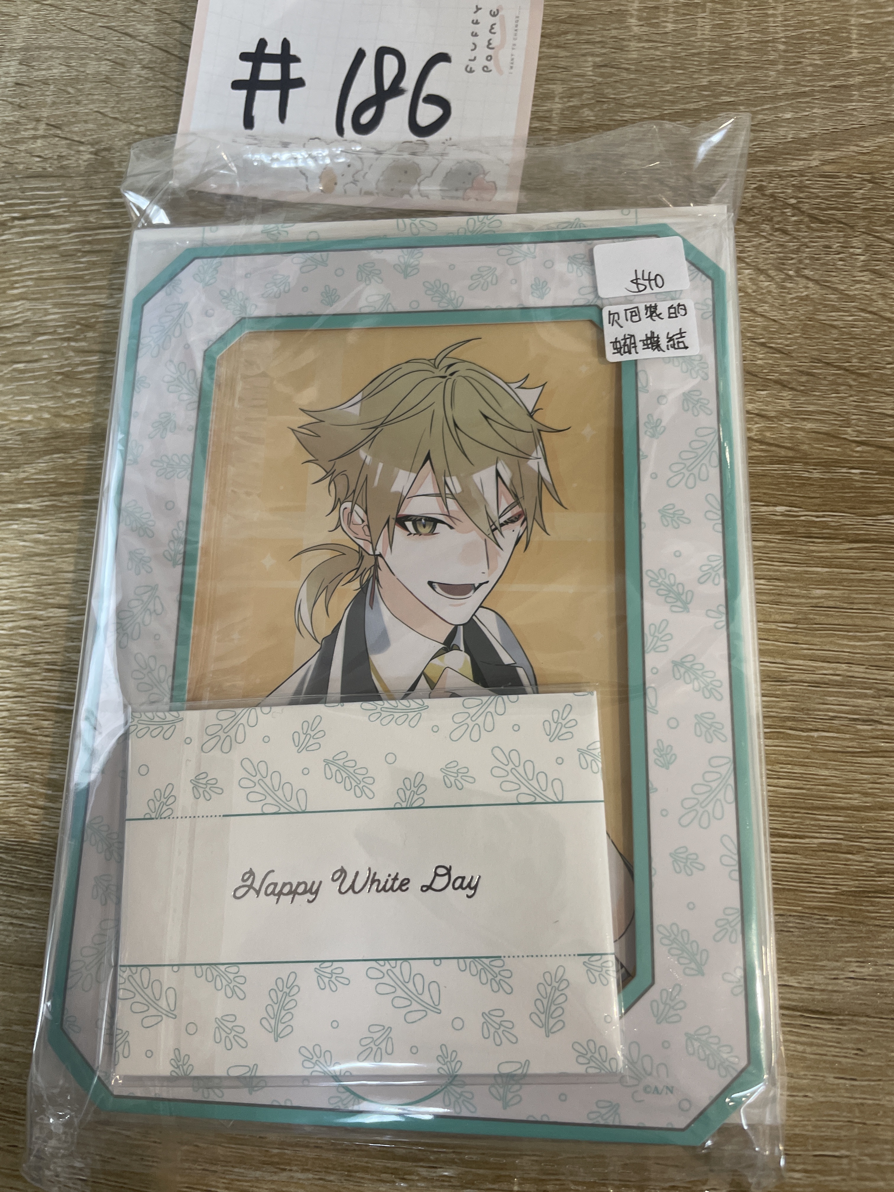 彩虹社 伏見  SET 欠包裝蝴蝶結#186