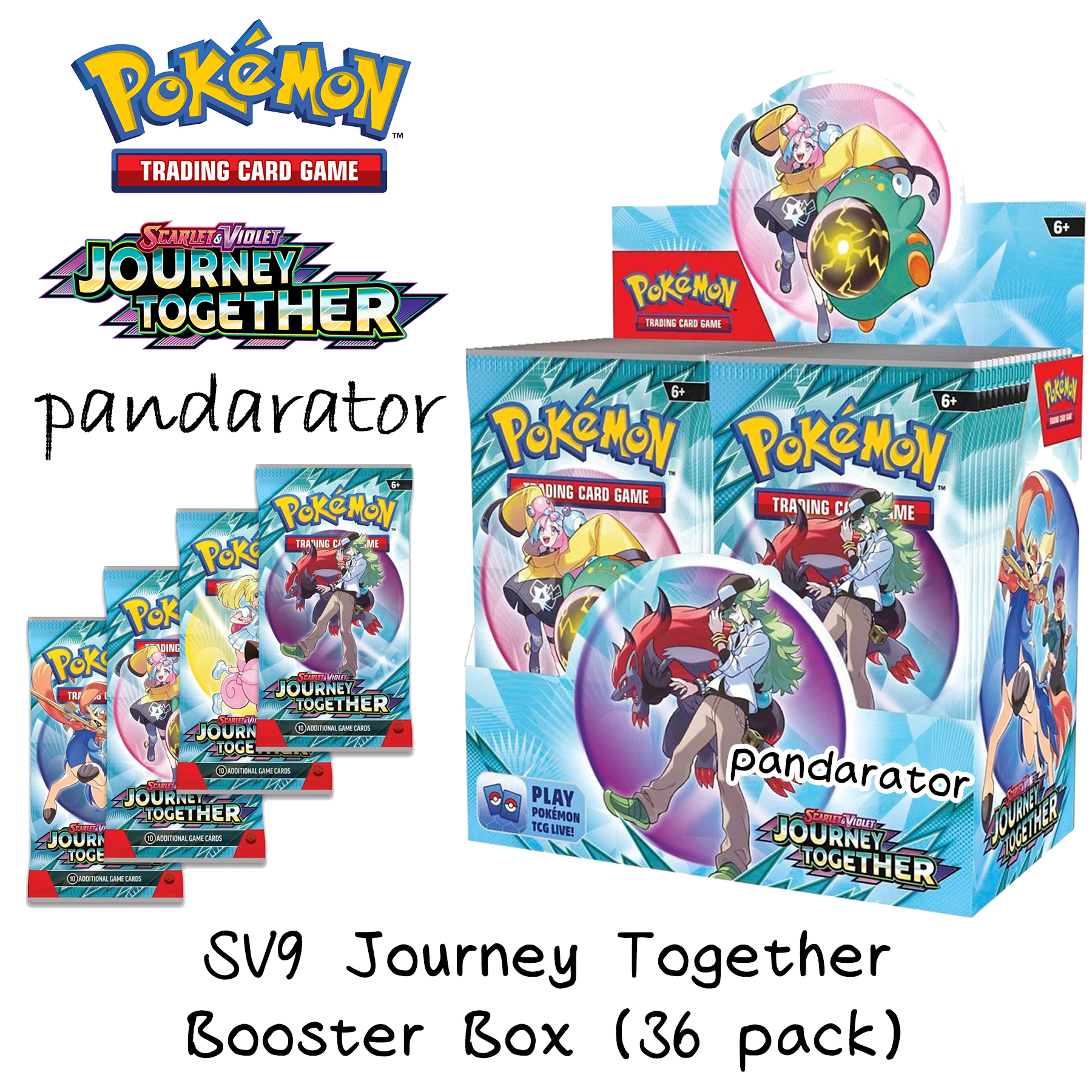 Pokemon SV9 Scarlet and Violet Journey Together Booster Pack