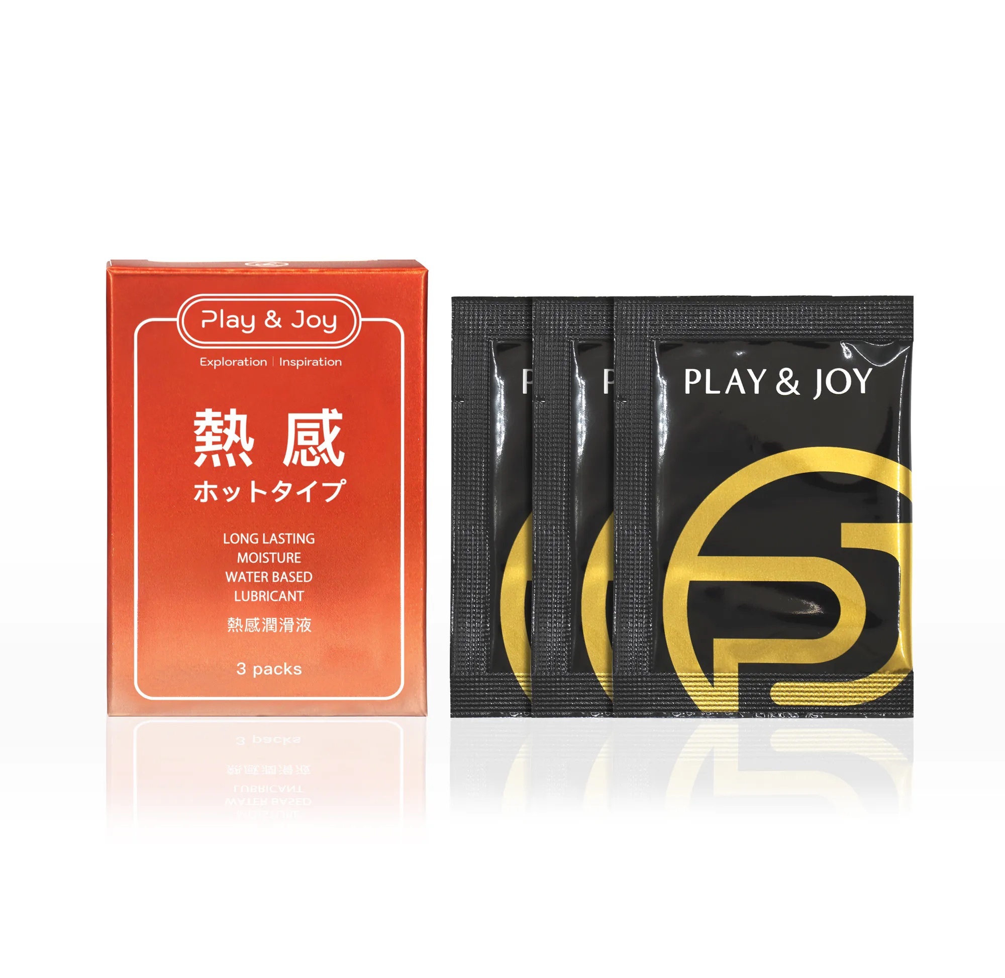 Play&Joy 瑪卡熱感絲滑潤滑液/潤滑油隨身包