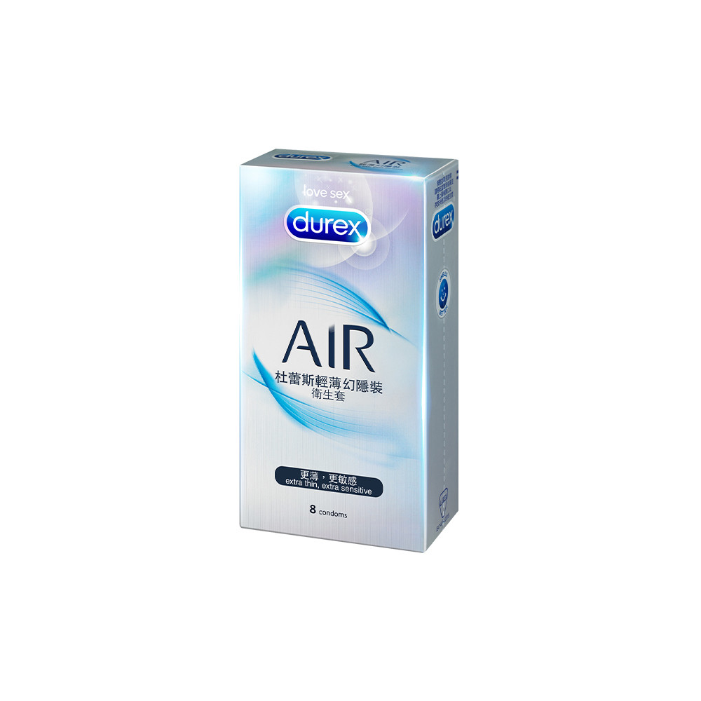 Durex杜蕾斯輕薄幻影AIR保險套/衛生套8入