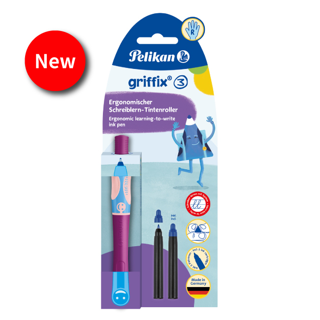 PELIKAN百利金 三角學習墨水筆-右手(紙盒)