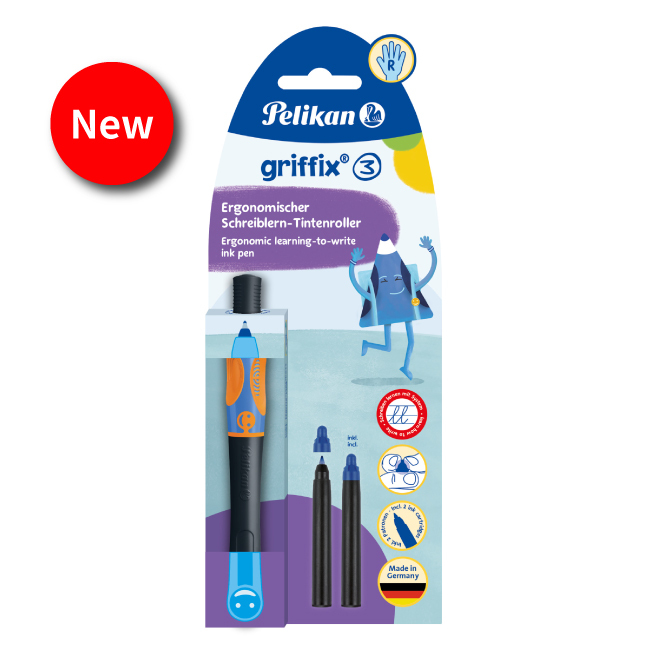 PELIKAN百利金 三角學習墨水筆-右手(紙盒)