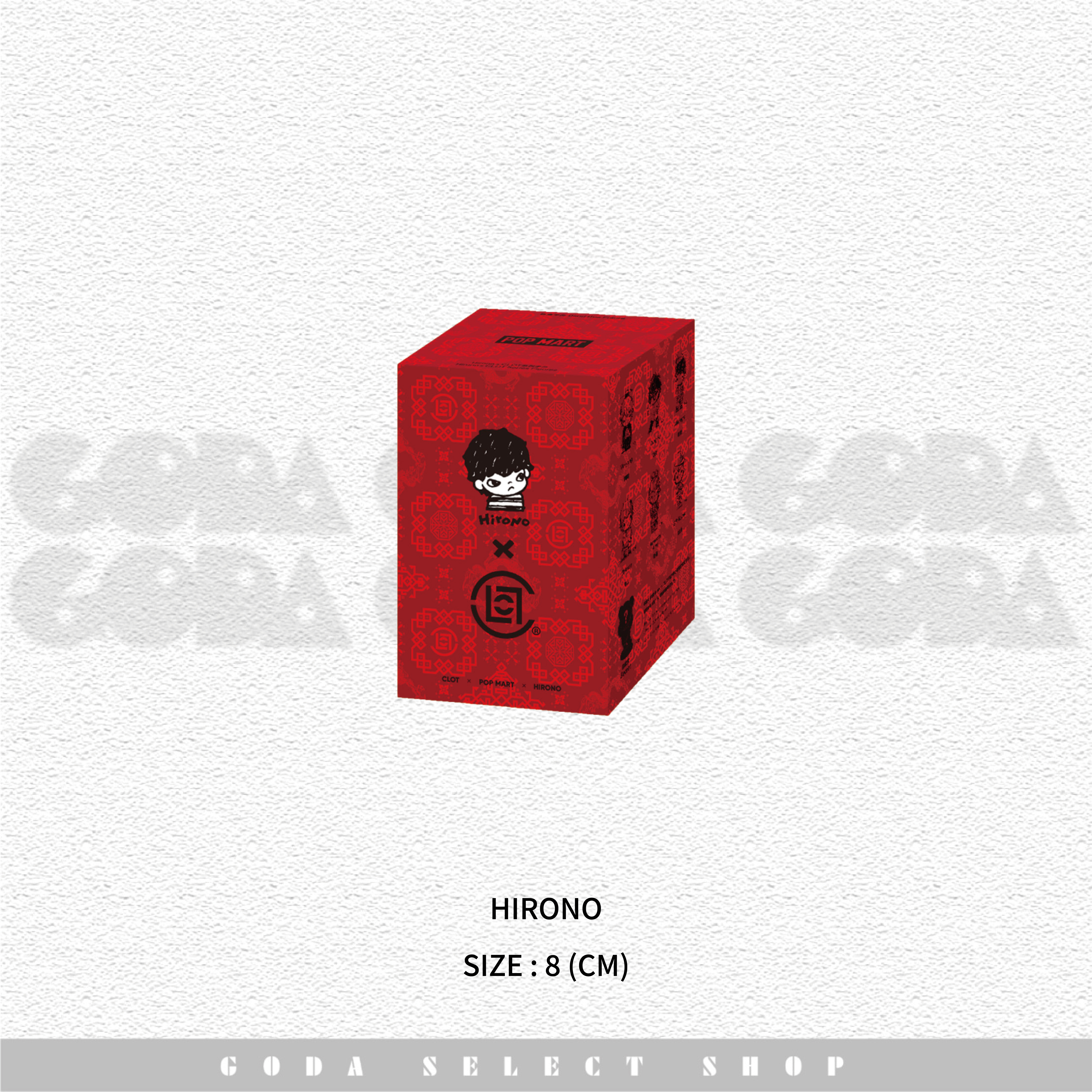 【現貨秒發】POP MART 泡泡瑪特 Hirono x CLOT系列盲盒 小野 陳冠希 聯名款 #GT
