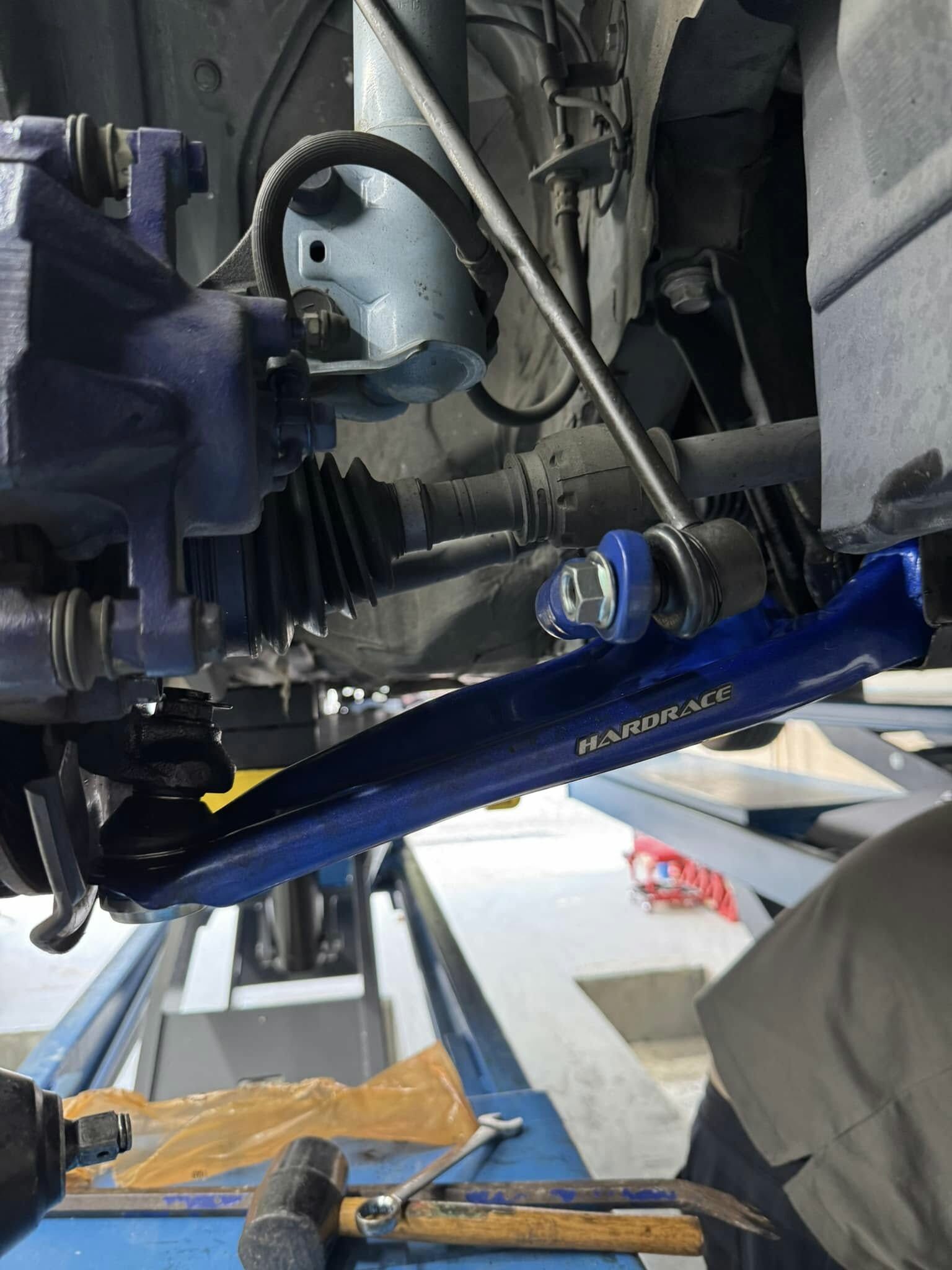 Hardrace 前下懸吊臂一對 (NCP/NSP141 Spade / Porte)  (已包安裝和電腦四輪定位)