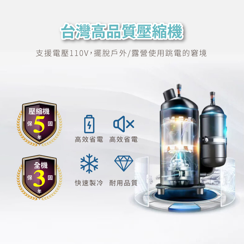 【SANSUI山水】戶外露營移動式冷氣/移動空調/行動冷氣(SAC700)