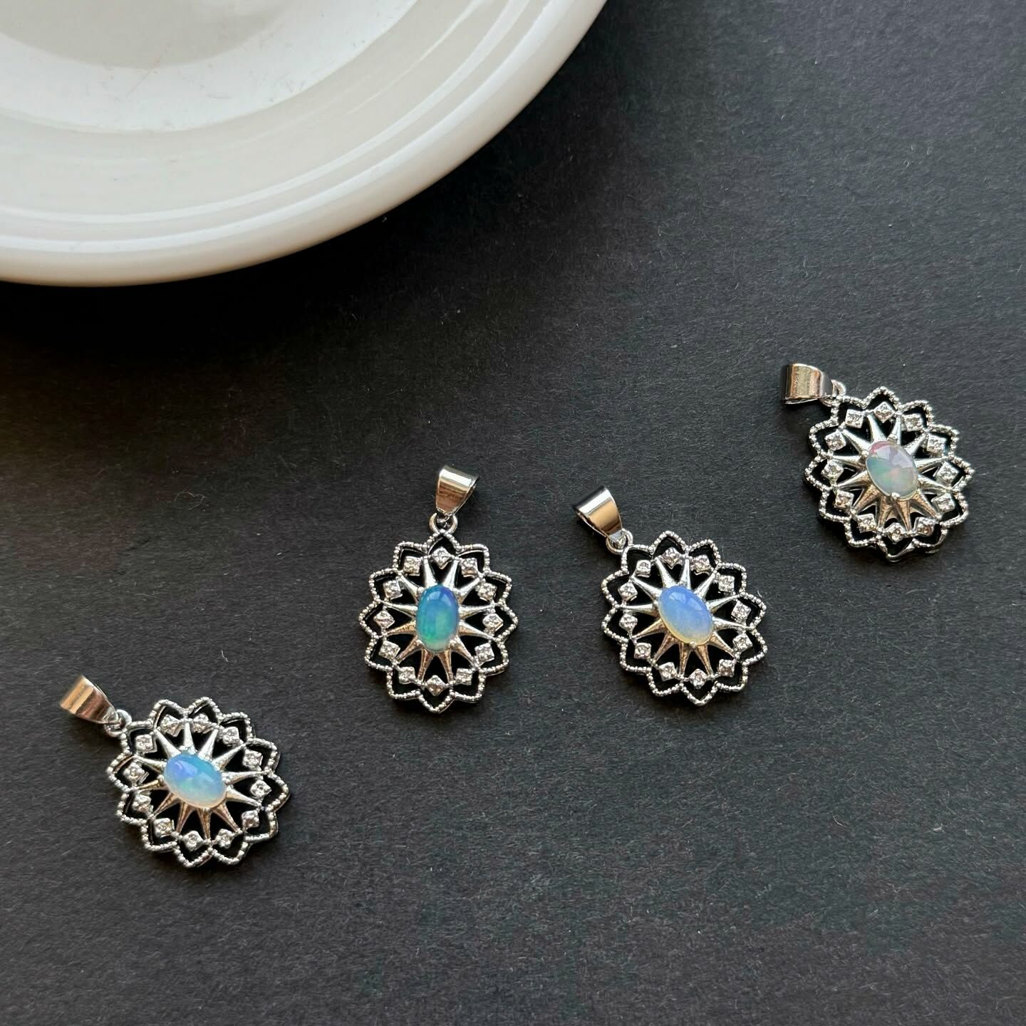 [原石] 衣索比亞蛋白石 項鍊吊墜