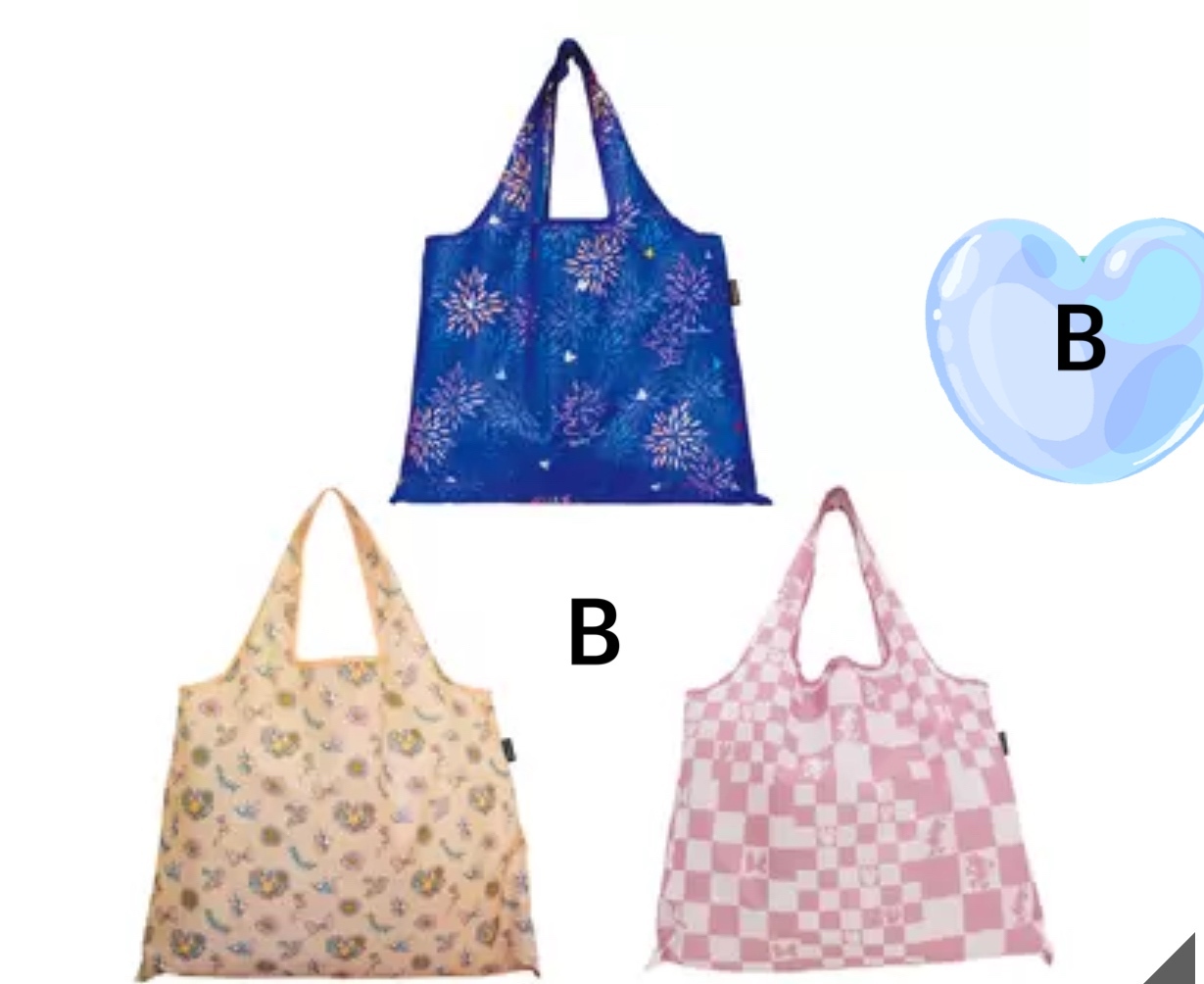 【預購】J0113904  Disney購物袋3個一組