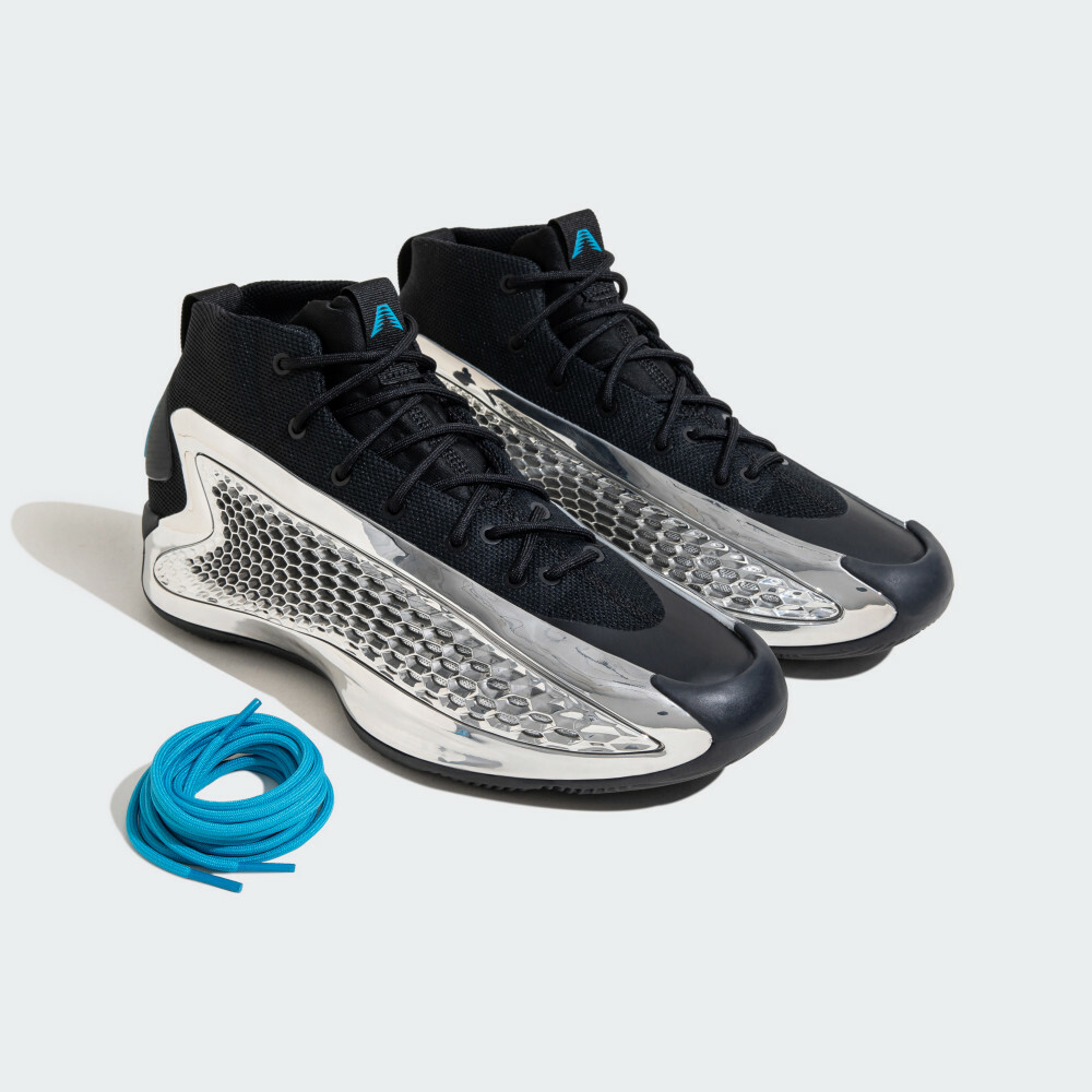 男鞋 ADIDAS ANTHONY EDWARDS 1 'SILVER METALIC' 金屬銀黑 AE1 蟻人 籃球鞋【JI0424】Edwards AE1