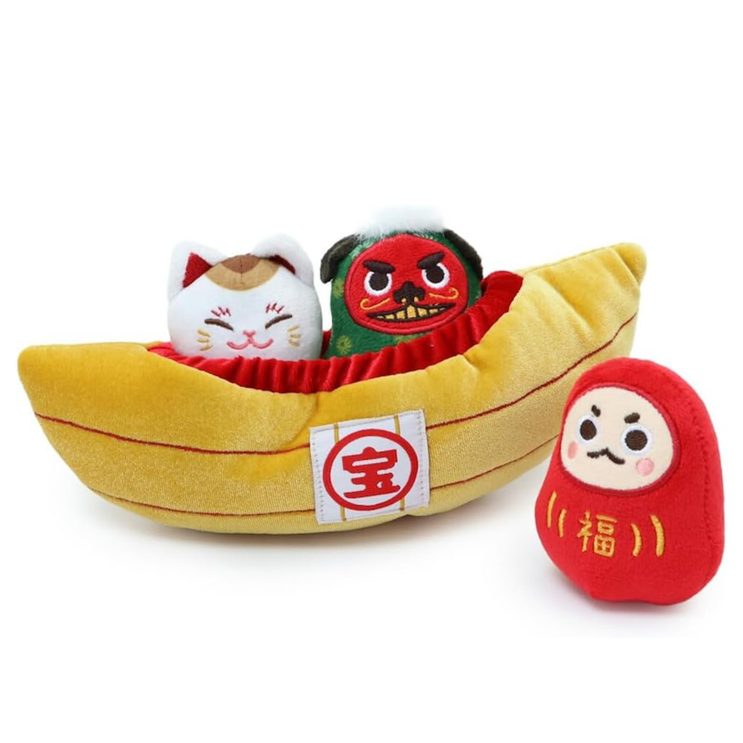 日本直送賀年達摩元寶藏食玩具