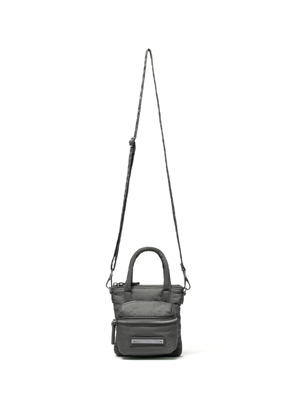 加厚迷你兩用包 炭灰