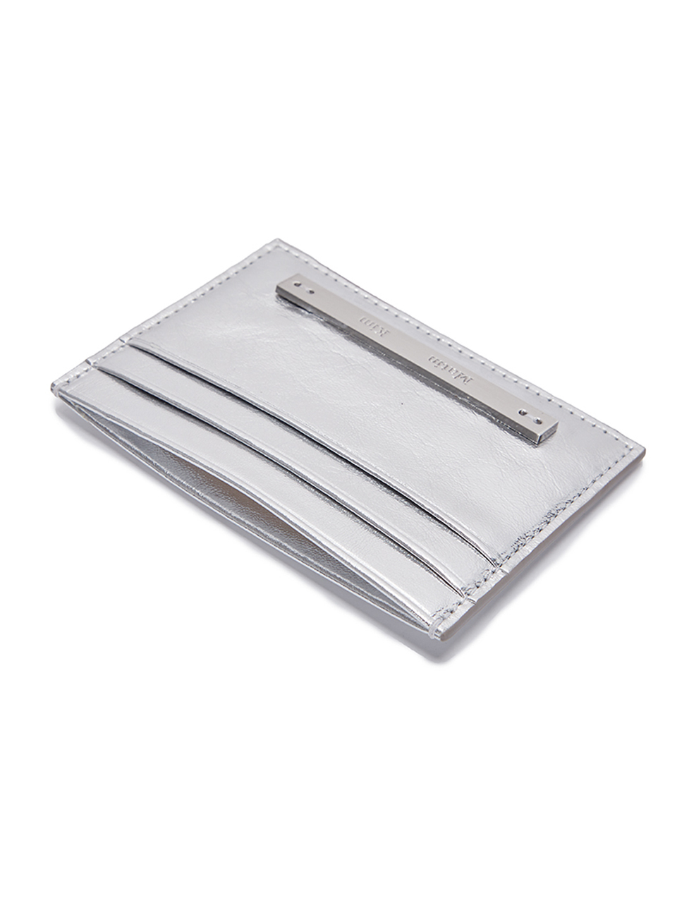 VINTAGE CARD WALLET IN SILVER