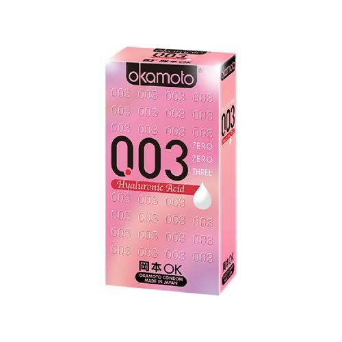 岡本003-HA 玻尿酸極薄水潤保險套