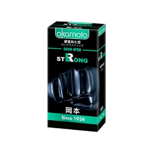 岡本STRONG威猛持久0.1保險套/衛生套10入