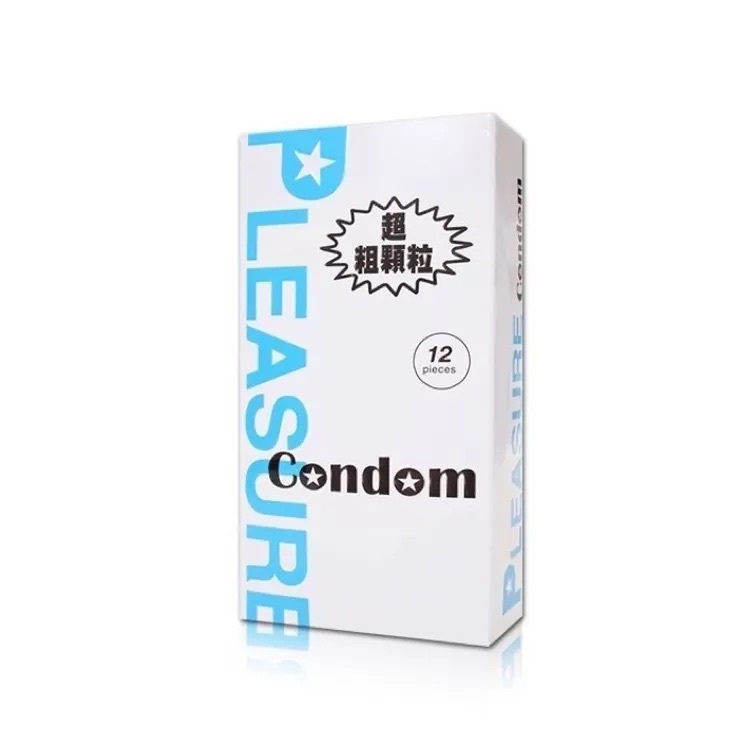 樂趣超粗顆粒(大丈夫)保險套/衛生套12入