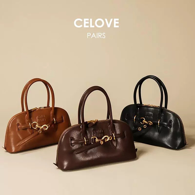 25SS真皮輕熟女肩背包-小號