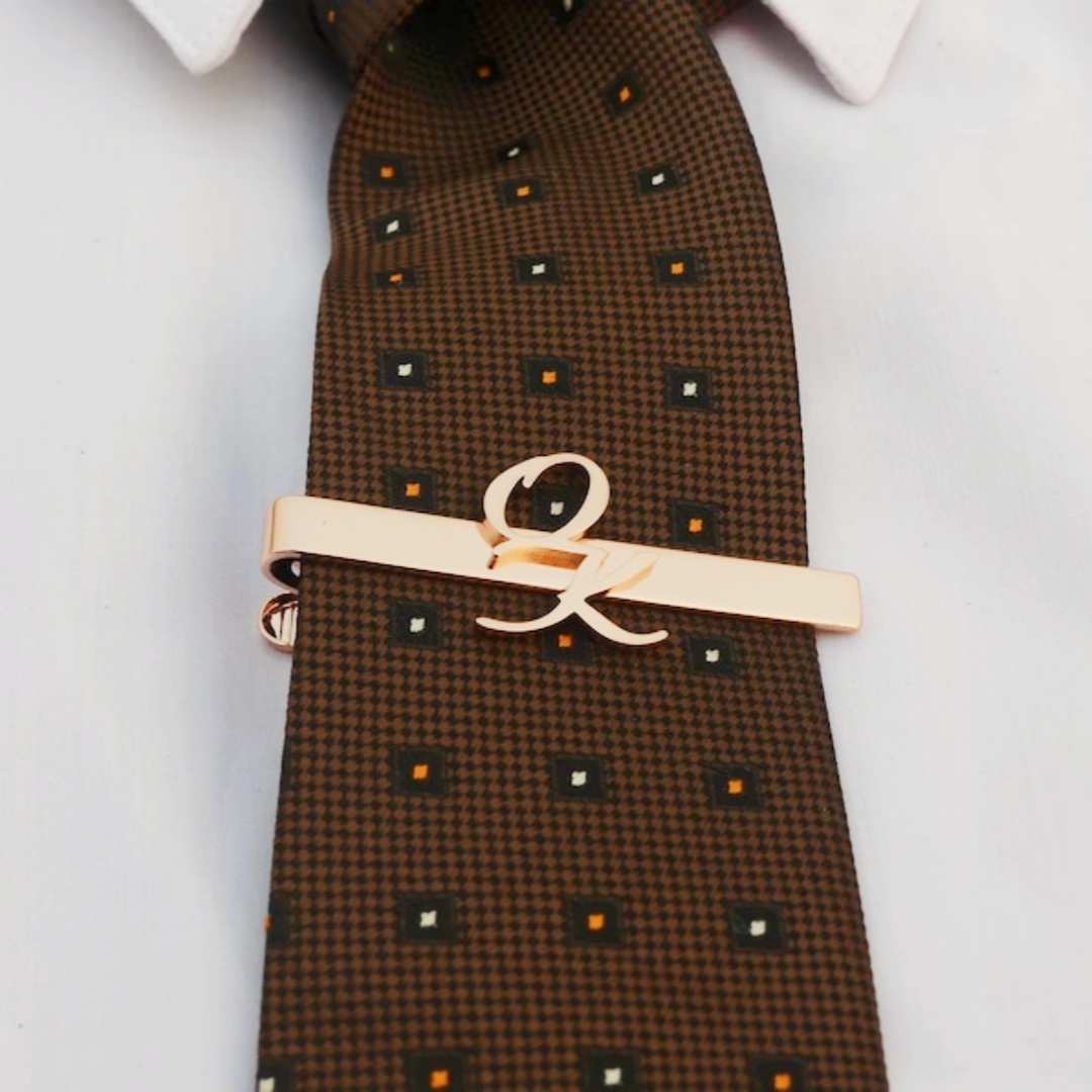 人名定製領带夾