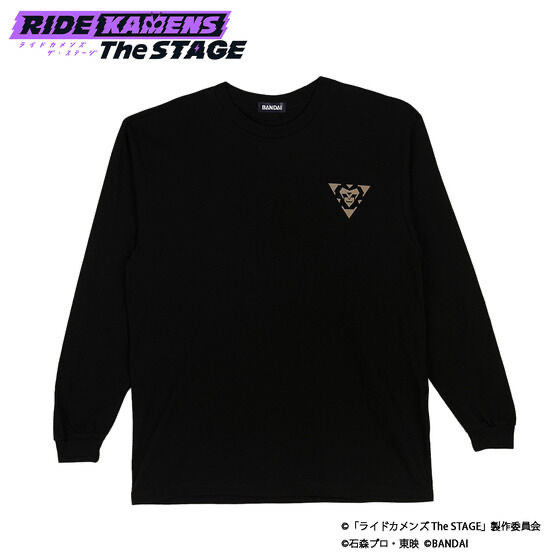 223289 Pbandai 預訂 2025/3月 ライドカメンズ The STAGE ロングTシャツ