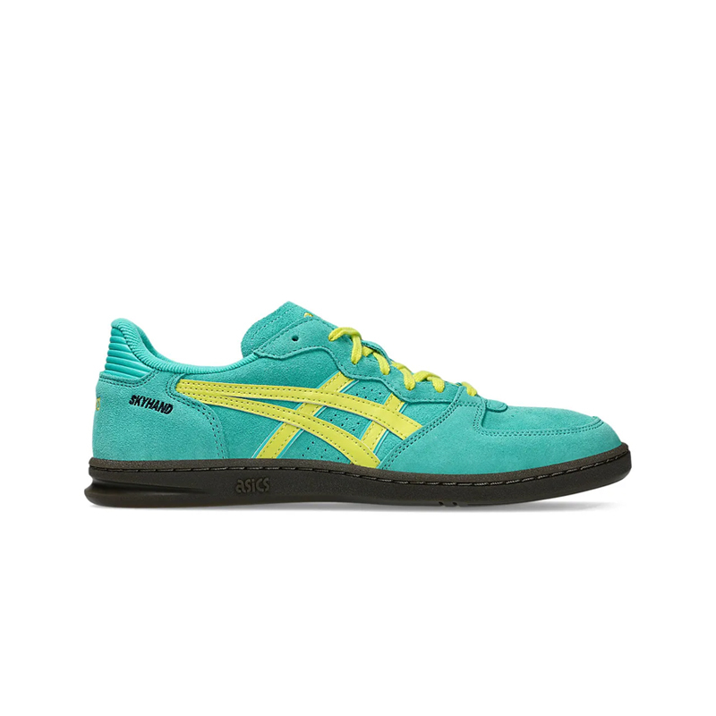 ASICS SKYHAND OG 'Waterfall Lemon Spark" 綠黃 復古麂皮 男女 1203A452-301 [台灣現貨]