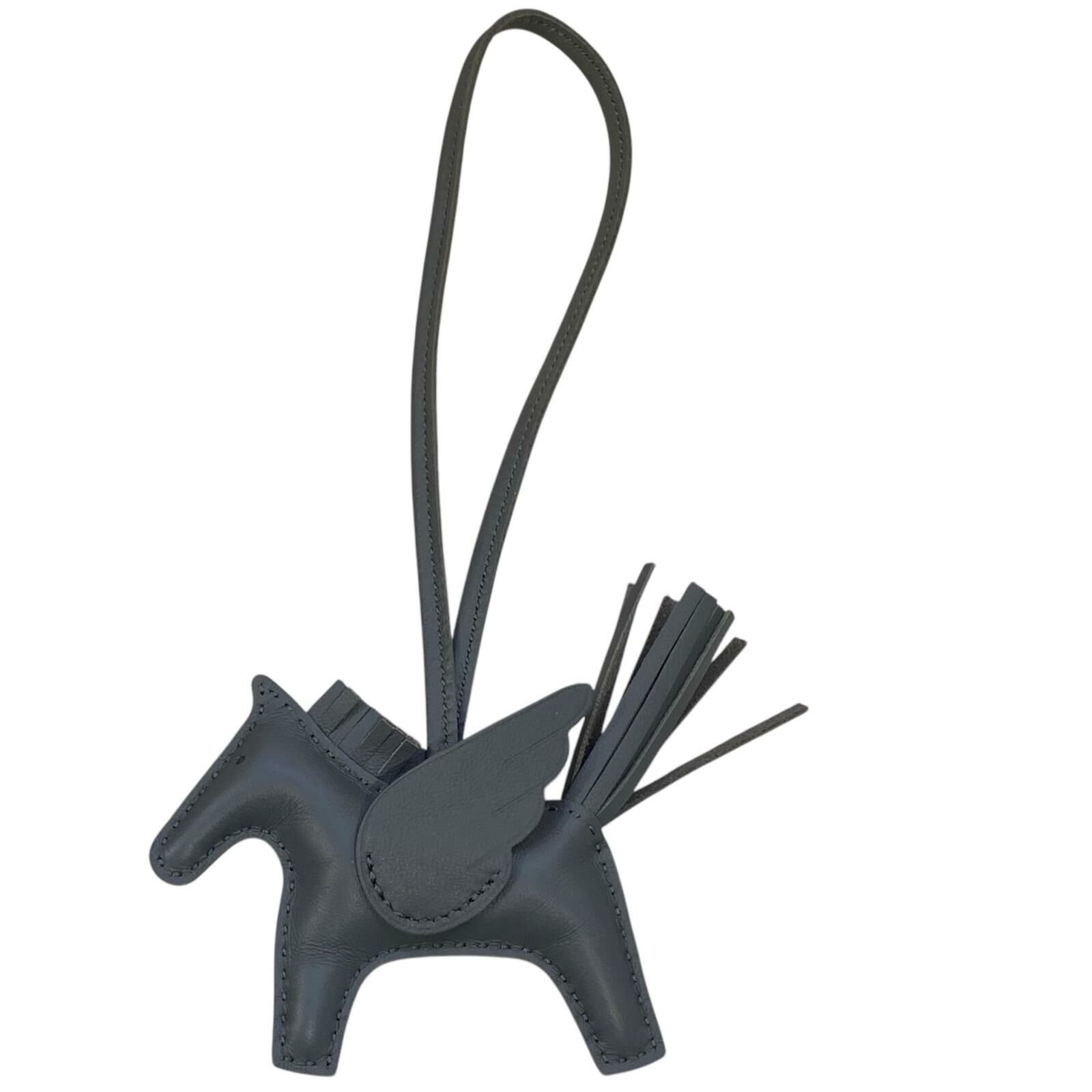 全新HERMES飛馬 PM ARDOISE 石板灰RODEO CHARM #BRAND NEW #香榭站正品