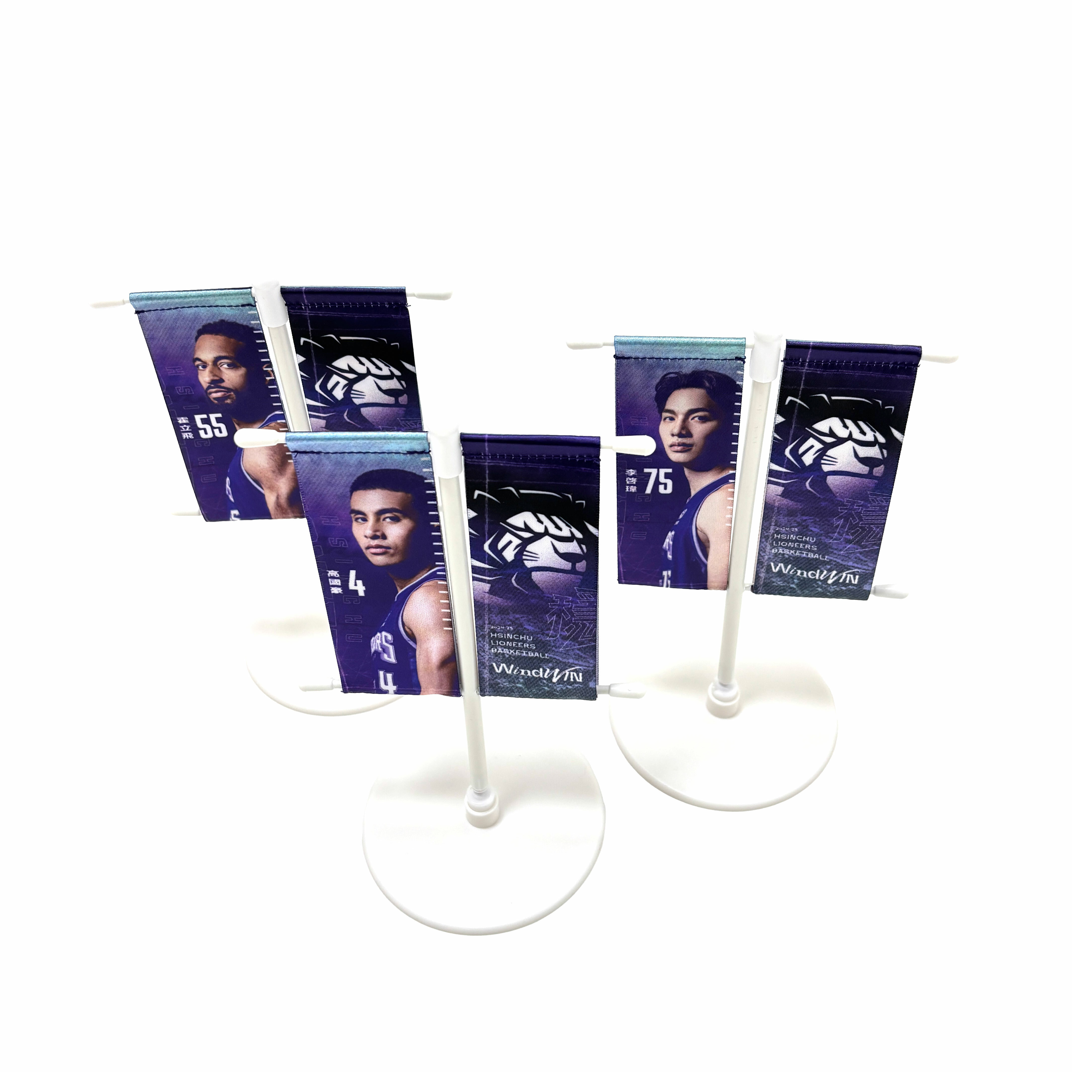 24-25 攻城獅球員桌上路燈旗