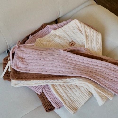 DTD暖暖人物-麻花針織褲子