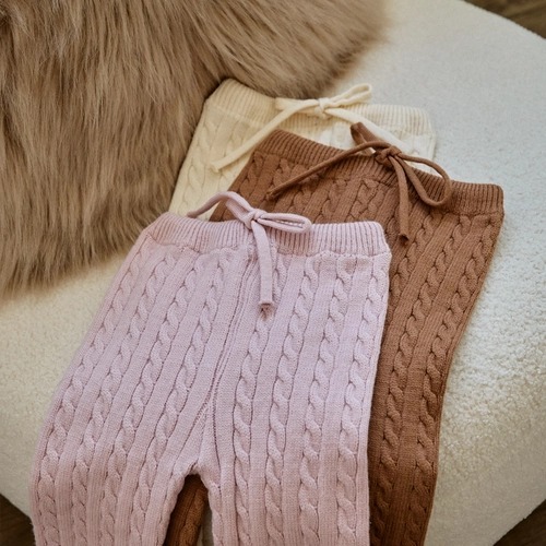 DTD暖暖人物-麻花針織褲子