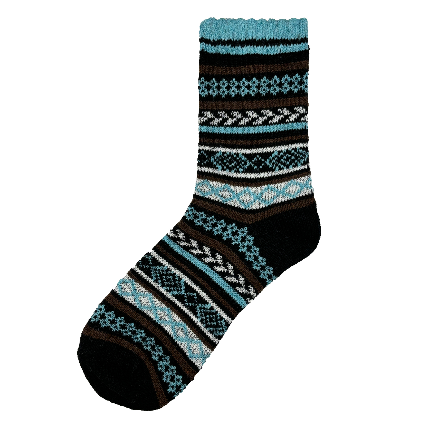 波斯米亞風中筒羊毛襪 中性款 (5色) 44AY250101