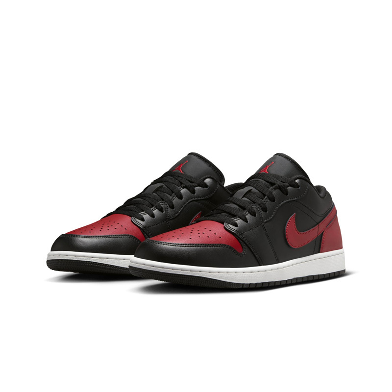 Air Jordan 1 Low "Bred" 黑紅 男鞋 553558-067 [台灣現貨]