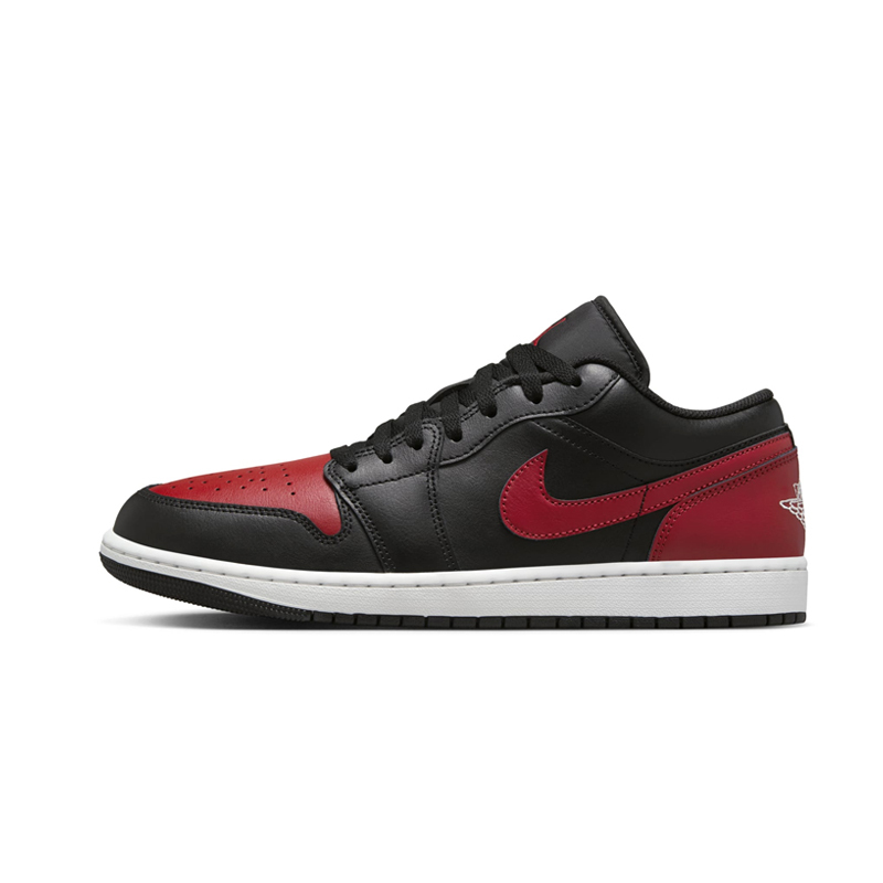 Air Jordan 1 Low "Bred" 黑紅 男鞋 553558-067 [台灣現貨]