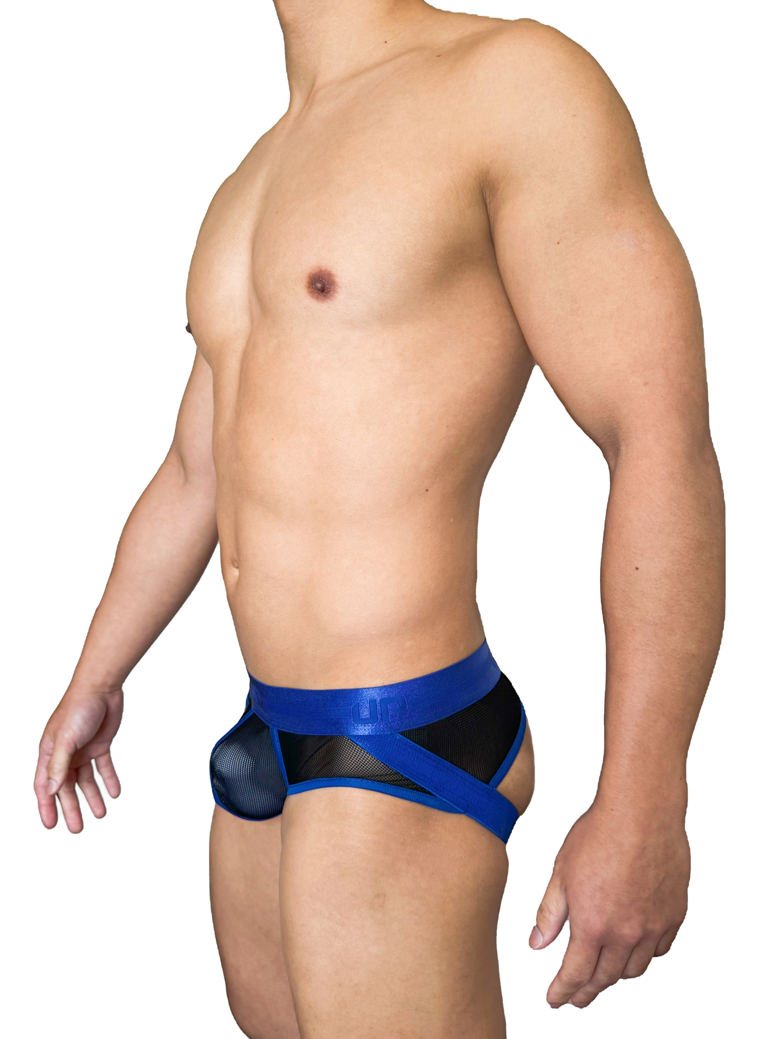 2025 全新系列 - Sheer UP 全透後空內褲 閃亮彩藍