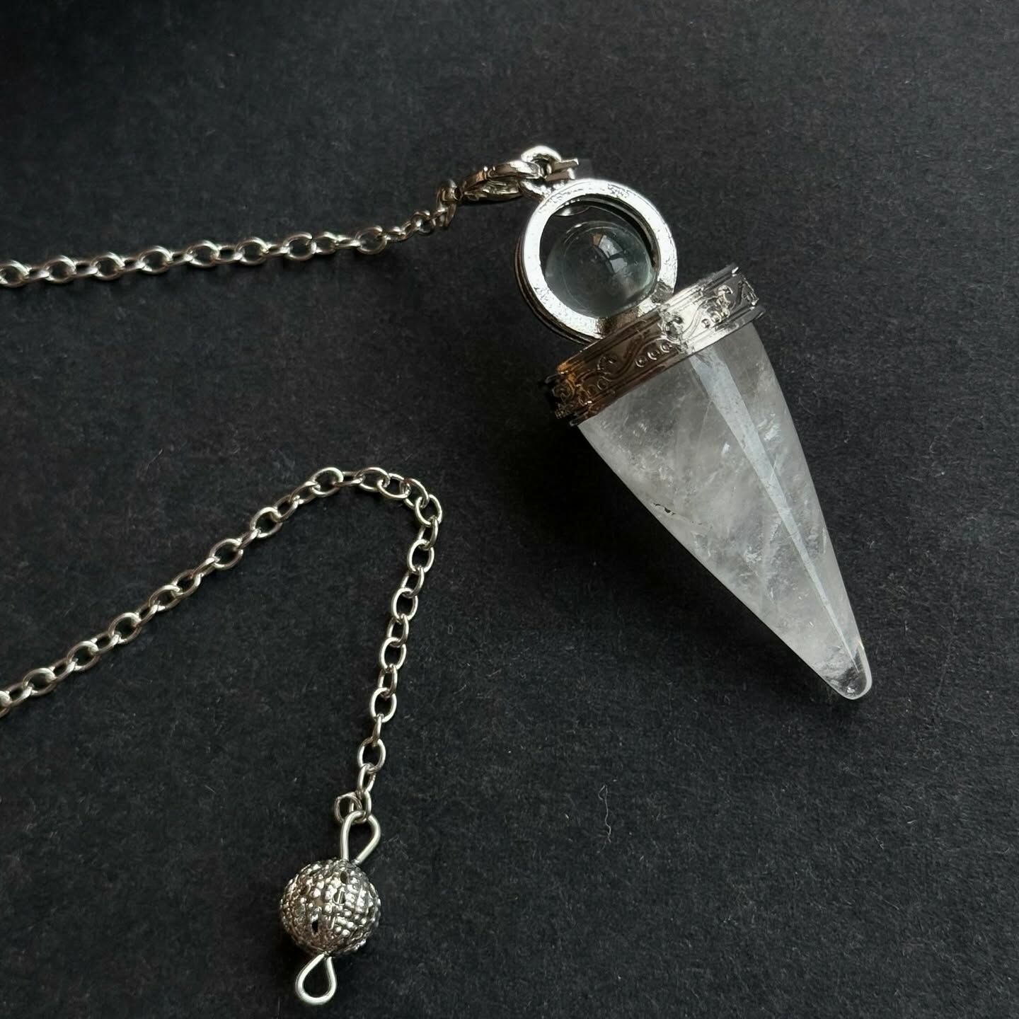 [原石] 白水晶靈擺