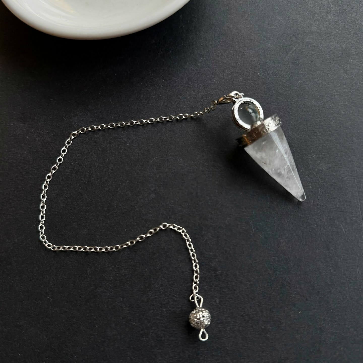 [原石] 白水晶靈擺