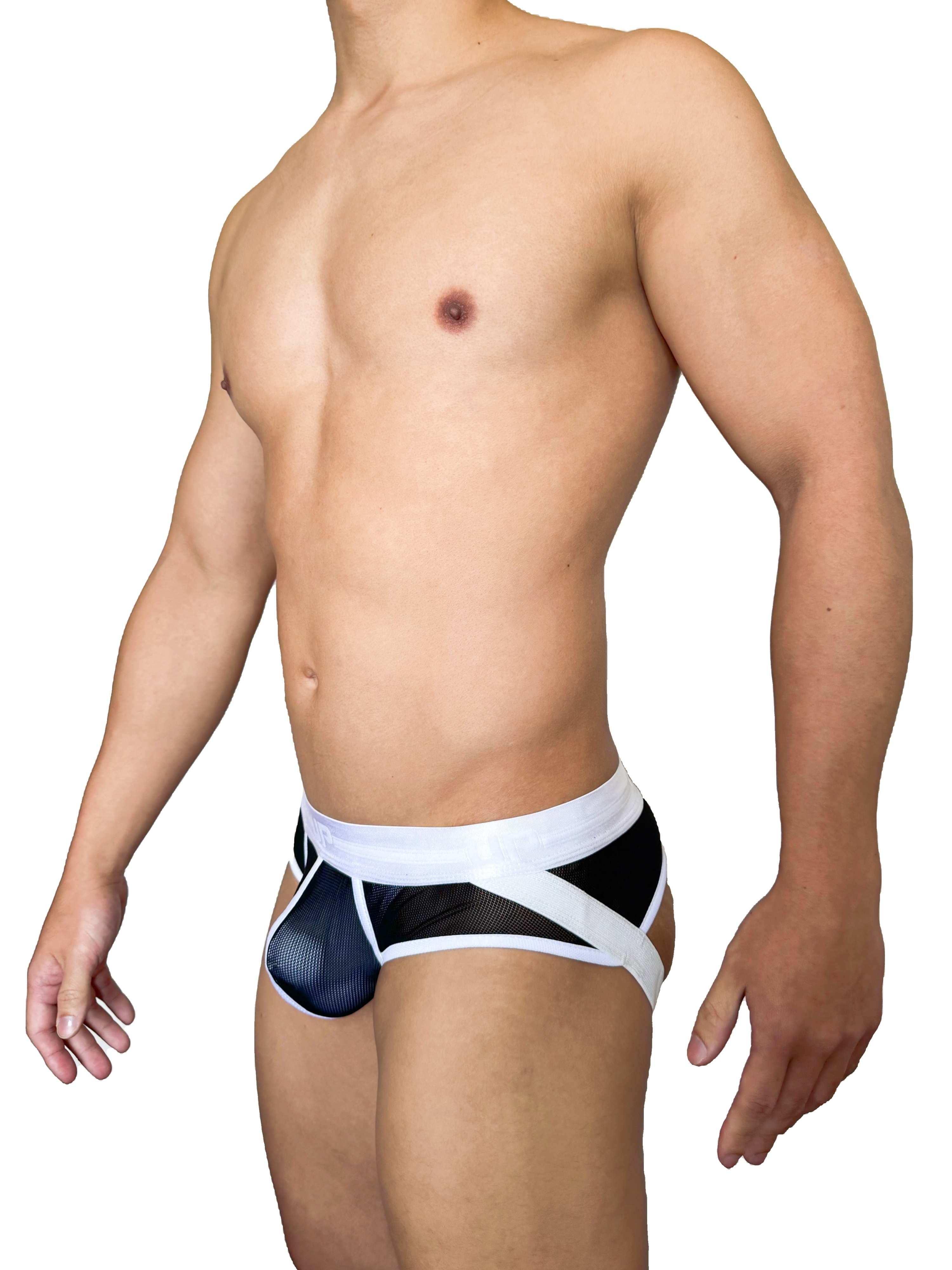 2025 全新系列 - Sheer UP 全透後空內褲 閃亮白