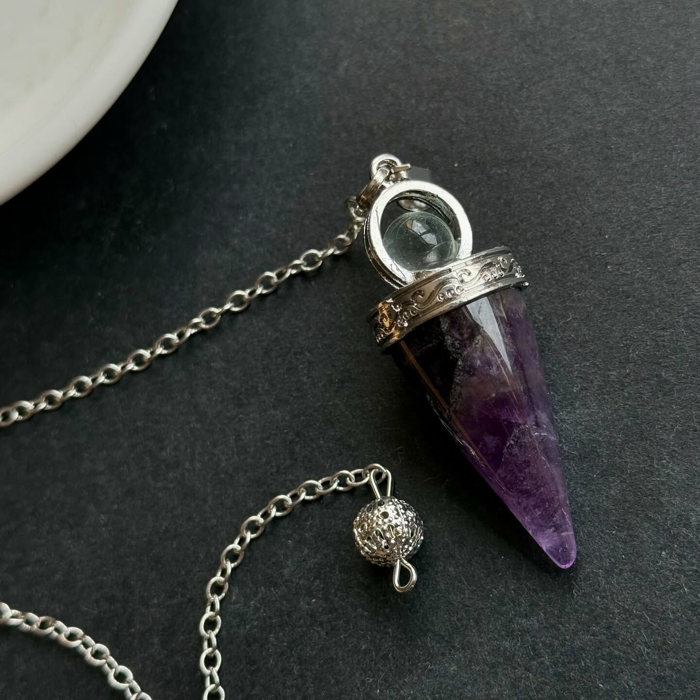 [原石] 夢幻紫水晶 靈擺