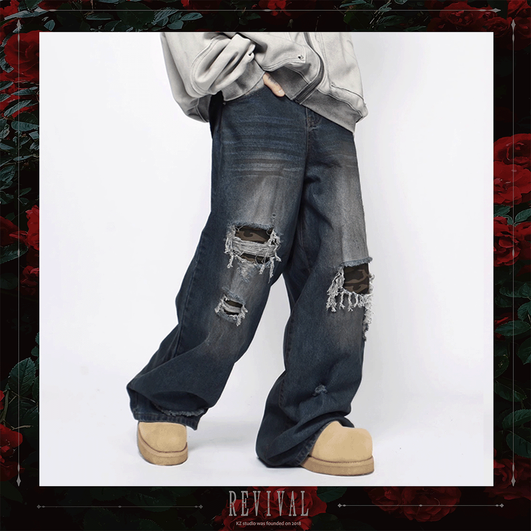 Caos - Side-Patch Pants / Metal Detail main image 0