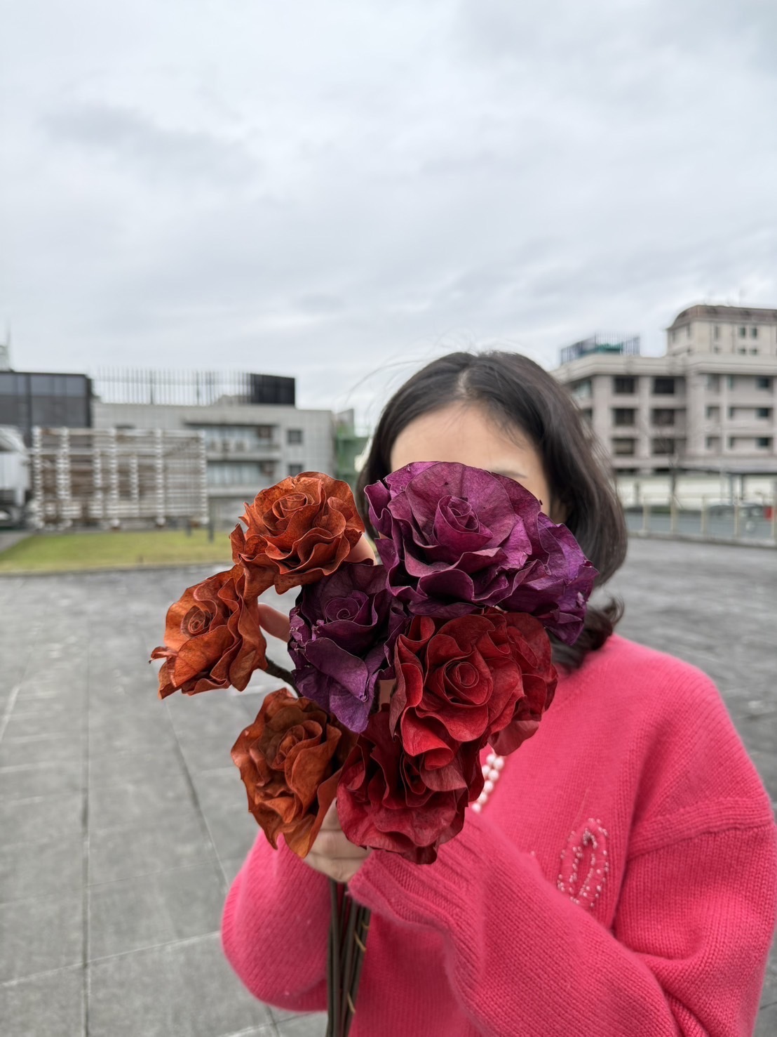 乾燥手工玫瑰桔梗