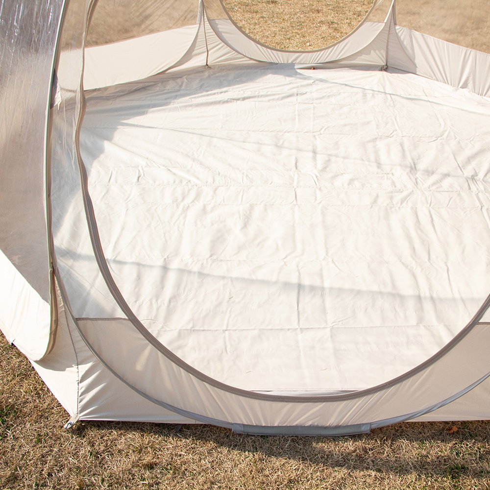 【POLARIS北極星】P1&D1 帳篷地布 (奶油白 /  黑)