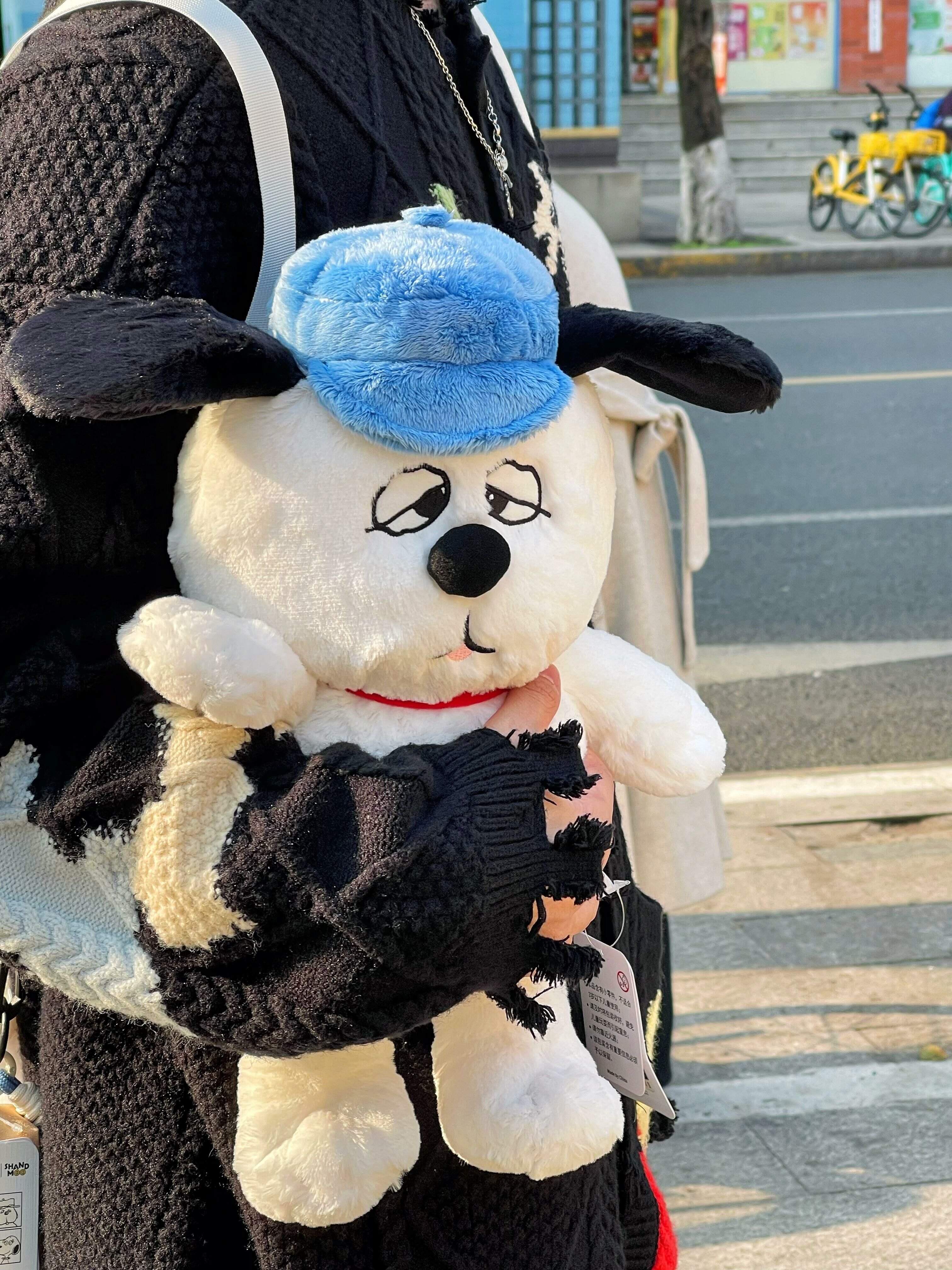 PEANUTS 史努比 正版授權 歐拉夫 OLAF 趴趴雙肩包 毛絨後背包 背包 (任買兩件711免運)/預購